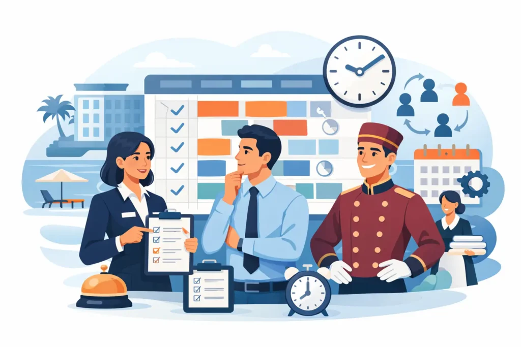 Otel Vardiya Planlaması Nasıl Yapılır? 7 Adım