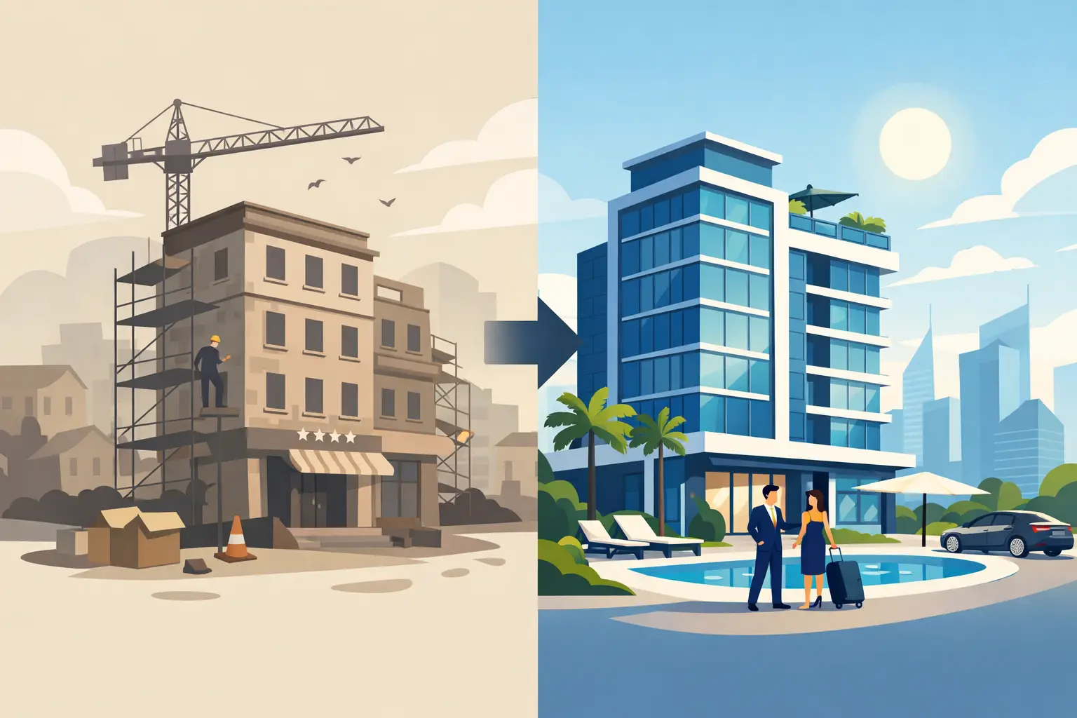 Otel Dönüşüm Örneği Nasıl Başarılı Olur?